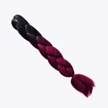 Hiuskuitu Musta-Viininpunainen