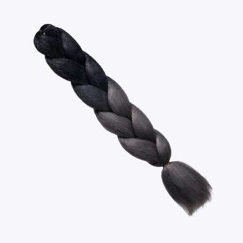 Hiuskuitu Musta-Tummanharmaa