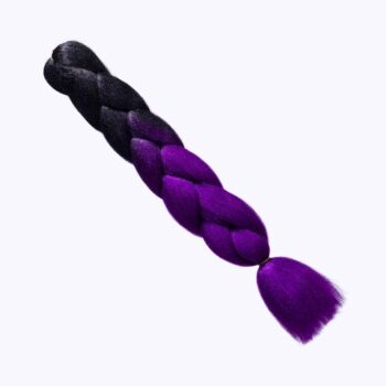 Hiuskuitu Musta-Violetti