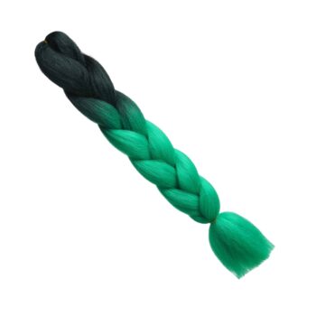 Hiuskuitu Musta-Smaragdinvihreä